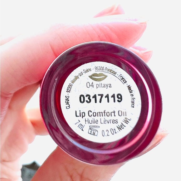 NWT Clarins Lip Comfort Oil 04 Pitaya 7ml Full Size - Picture 9 of 10